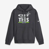 Seattle Seahawks Super Bowl LX Champions Pickoff Move Parade Club Fleece Hoodie Anthracite - Nike