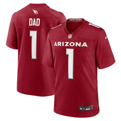 Number 1 Dad Arizona Cardinals Game Jersey Cardinal - Nike