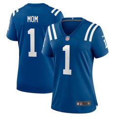 Number 1 Mom Indianapolis Colts Women's Game Jersey Royal - Nike