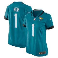 Number 1 Mom Jacksonville Jaguars Women's Game Jersey Teal - Nike