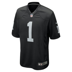 Number 1 Dad Las Vegas Raiders Game Jersey Black - Nike