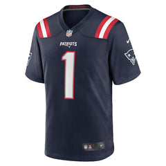 Number 1 Dad New England Patriots Game Jersey Navy - Nike