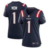 Number 1 Mom New England Patriots Women's Game Jersey Navy - Nike