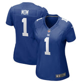 Number 1 Mom New York Giants Women's Game Jersey Royal - Nike