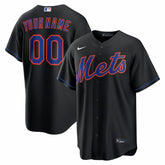 New York Mets Nike Alternate Replica Custom Jersey Near Me