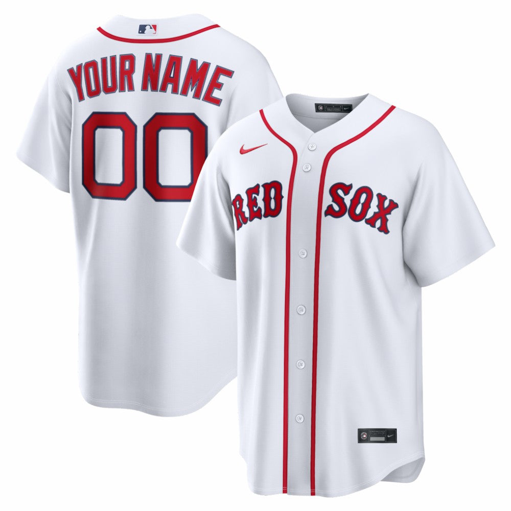 Boston Red Sox Nike Home Replica Custom Jersey Online