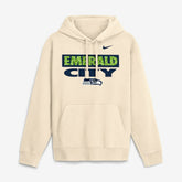 Seattle Seahawks Emerald City Club Fleece Hoodie Natural - Nike