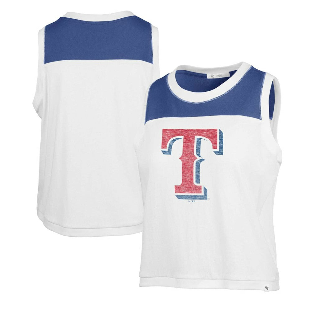 Texas Rangers '47 Women's Premier Zoey Waist Length Tank Top for sale
