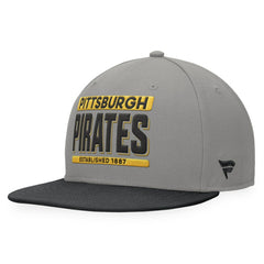 Pittsburgh Pirates Fanatics Line Drive Two-Tone Snapback Hat Lifestyle