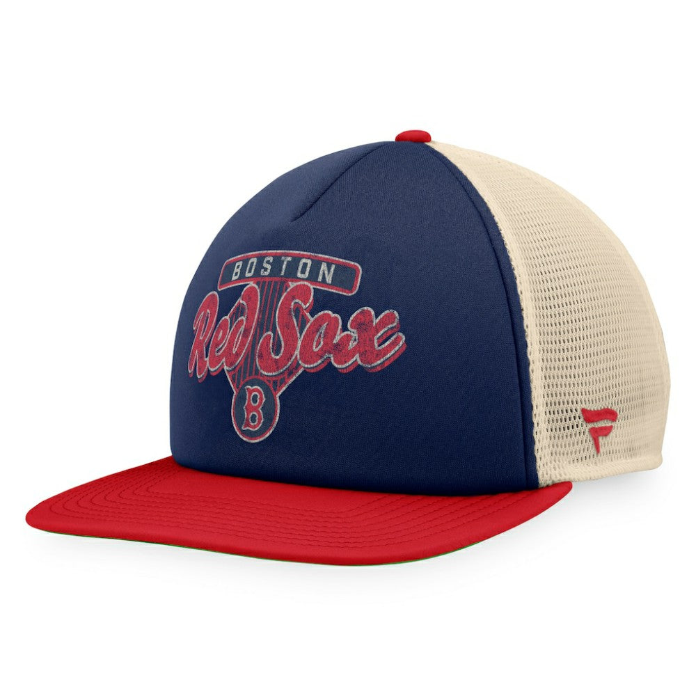 Boston Red Sox Fanatics Cooperstown Collection Talley Foam Trucker Snapback Hat Near Me