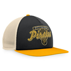 Pittsburgh Pirates Fanatics Cooperstown Collection Talley Foam Trucker Snapback Hat Clearance