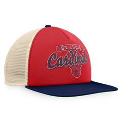 St. Louis Cardinals Fanatics Cooperstown Collection Talley Foam Trucker Snapback Hat Lifestyle