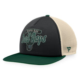 Tampa Bay Rays Fanatics Cooperstown Collection Talley Foam Trucker Snapback Hat for sale