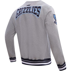 NBA - Memphis Grizzlies Pro Standard Crest Emblem Pullover Sweatshirt - Heather Gray
