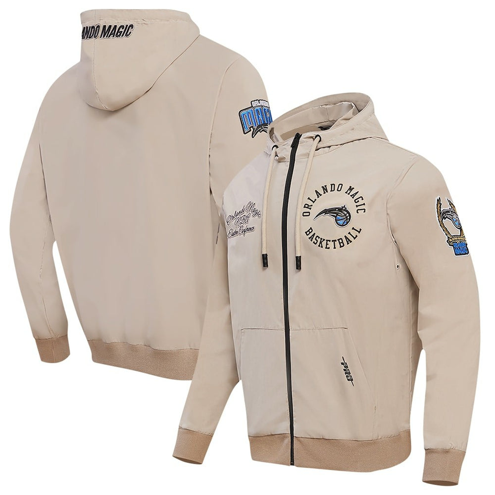 NBA - Orlando Magic Pro Standard Hybrid Full-Zip Hoodie - Khaki