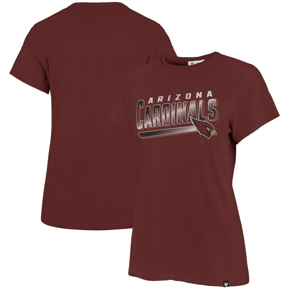 Arizona Cardinals '47 Women's Pep Up Frankie T-Shirt Cardinal - 47 brand