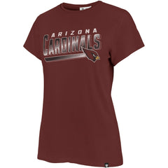 Arizona Cardinals '47 Women's Pep Up Frankie T-Shirt Cardinal - 47 brand