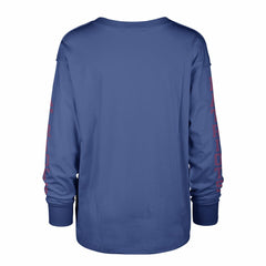 New England Patriots '47 Women's Tom Cat Lightweight Long Sleeve T-Shirt Royal - 47 brand