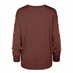 Washington Commanders '47 Women's Tom Cat Lightweight Long Sleeve T-Shirt Burgundy - 47 brand