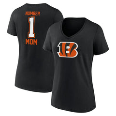 Cincinnati Bengals Women's Mother's Day V-Neck T-Shirt Black - Fanatics