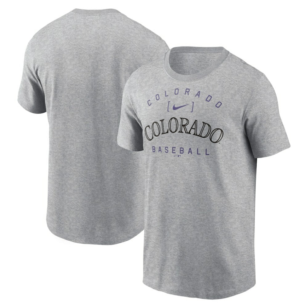 Colorado Rockies Nike Home Team Athletic Arch T-Shirt Sale