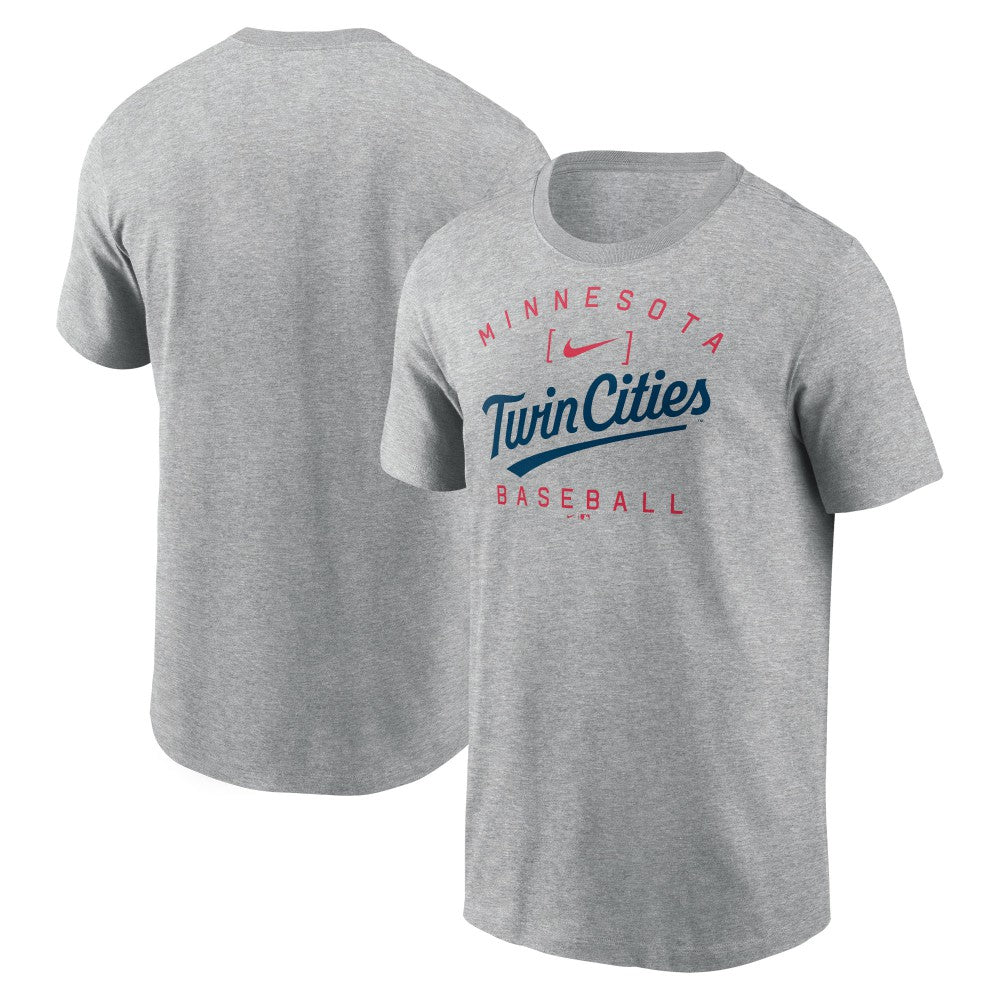 Minnesota Twins Nike Home Team Athletic Arch T-Shirt On Sale