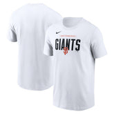 San Francisco Giants Nike Home Team Bracket Stack T-Shirt Lifestyle