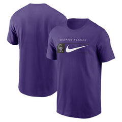Colorado Rockies Nike Team Swoosh Lockup T-Shirt On Sale