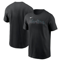 Miami Marlins Nike Fuse Wordmark T-Shirt Clearance