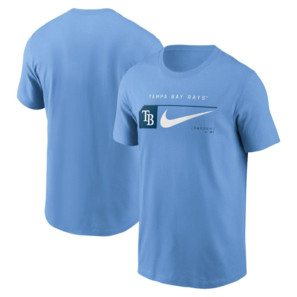 Tampa Bay Rays Nike Team Swoosh Lockup T-Shirt Clearance