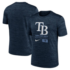 Tampa Bay Rays Nike Large Logo Velocity T-Shirt for sale