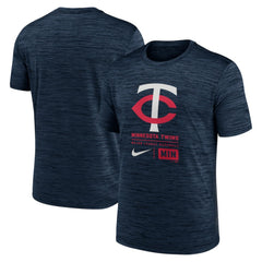 Minnesota Twins Nike Large Logo Velocity T-Shirt Sale