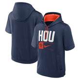 Houston Astros Nike Tri Code Lockup Short Sleeve Pullover Hoodie Online