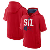 St. Louis Cardinals Nike Tri Code Lockup Short Sleeve Pullover Hoodie for sale