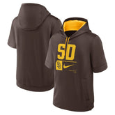 San Diego Padres Nike Tri Code Lockup Short Sleeve Pullover Hoodie discount