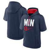 Minnesota Twins Nike Tri Code Lockup Short Sleeve Pullover Hoodie for sale