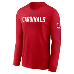 St. Louis Cardinals Nike Repeater Long Sleeve T-Shirt On Sale
