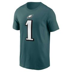 Jalen Hurts Philadelphia Eagles Player Name & Number T-Shirt Midnight Green - Nike