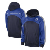 Nike - Dallas Mavericks Authentic Starting Five Force Performance Pullover Hoodie - Navy/Blue