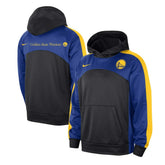 Nike - Golden State Warriors Authentic Starting Five Force Performance Pullover Hoodie - Black/Royal