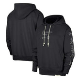 Nike - Brooklyn Nets Authentic Performance Pullover Hoodie - Black