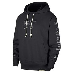 Nike - Brooklyn Nets Authentic Performance Pullover Hoodie - Black