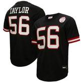 Lawrence Taylor New York Giants Big & Tall Mesh Player Name & Number Top Black - Mitchell & Ness