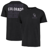 Colorado Rockies '47 Hang Back Franklin T-Shirt Lifestyle