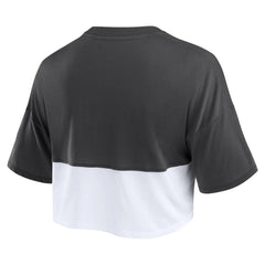 San Francisco Giants Fanatics Women's Color Split Boxy Cropped T-Shirt discount