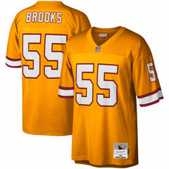 Derrick Brooks Tampa Bay Buccaneers Big & Tall 1995 Legacy Retired Player Jersey Orange - Mitchell & Ness