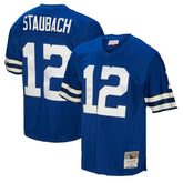 Roger Staubach Dallas Cowboys Big & Tall 1971 Legacy Retired Player Jersey Navy - Mitchell & Ness