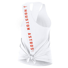 Houston Astros Nike Women's Open-Back Crisscross Dri-FIT Tank Top On Sale