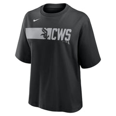 Chicago White Sox Nike Women's Knockout Boxy T-Shirt On Sale