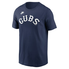 Chicago Cubs Nike Cooperstown Collection Wordmark T-Shirt for sale